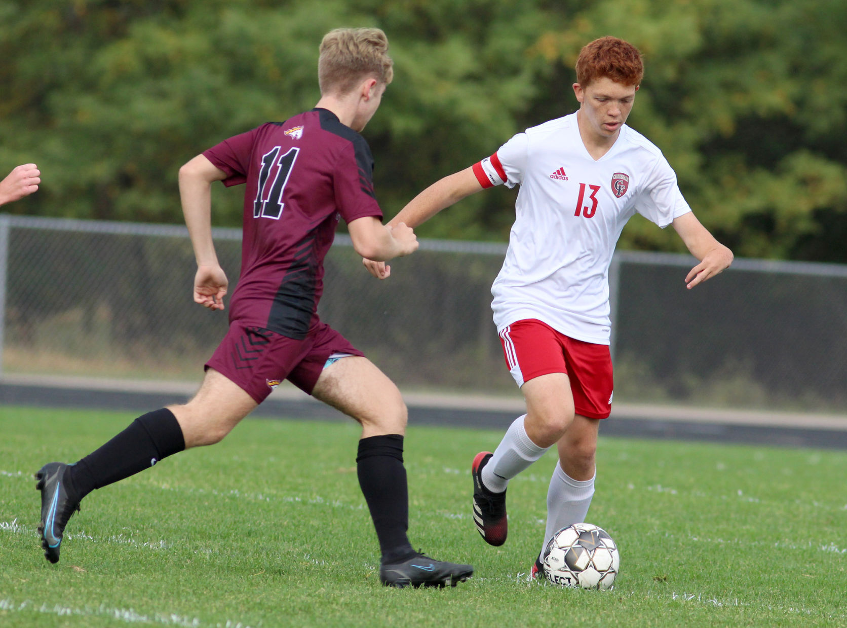 Chi-Hi boys soccer at Menomonie 10-7-21